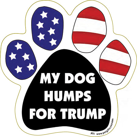 Political Paw Shaped Magnets