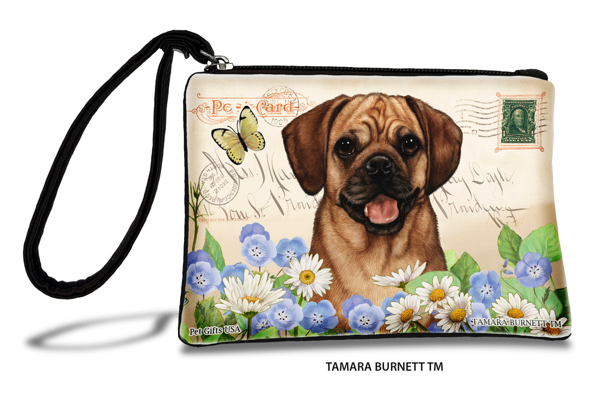 Puggle Fawn Zippees Pet Pouch