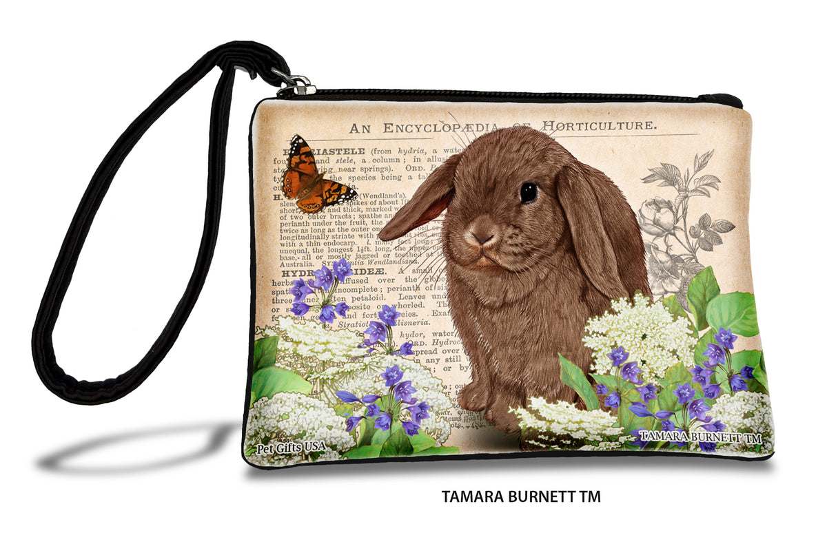 Mini Lop Rabbit Chocolate Zippees Pet Pouch