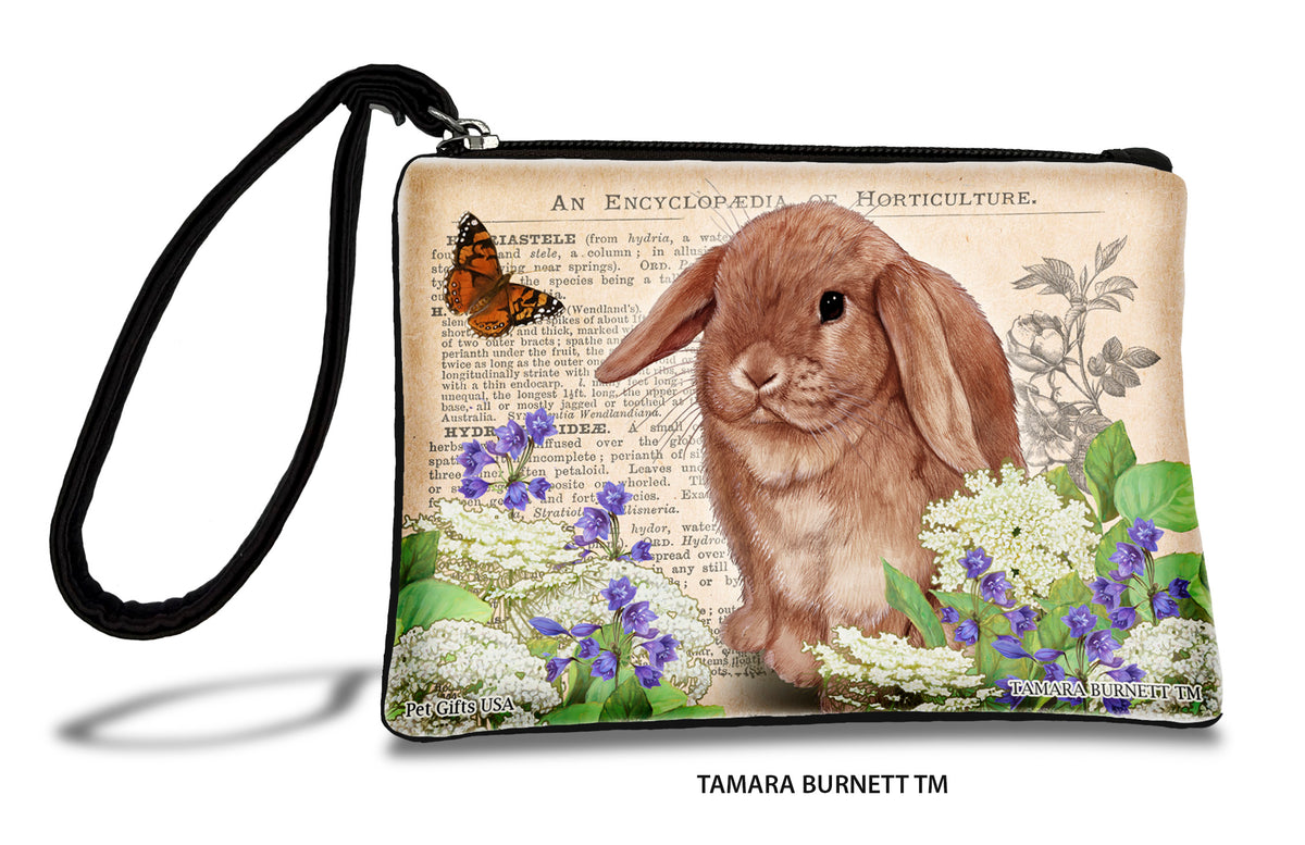 Mini Lop Rabbit Cinnamon Zippees Pet Pouch