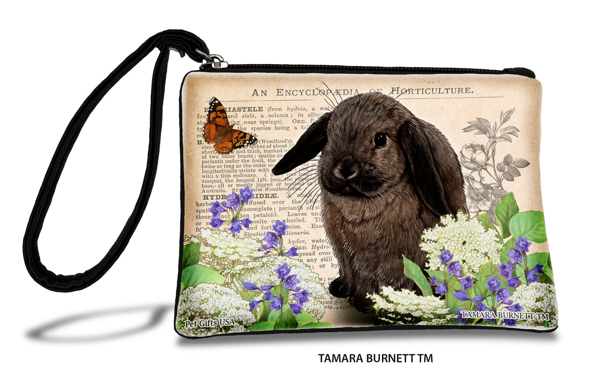 Mini Lop Rabbit Sable Zippees Pet Pouch