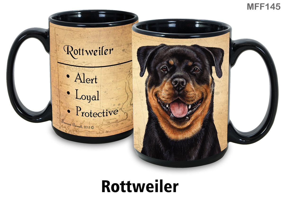 Rottweiler - My Faithful Friends Mug 15 oz