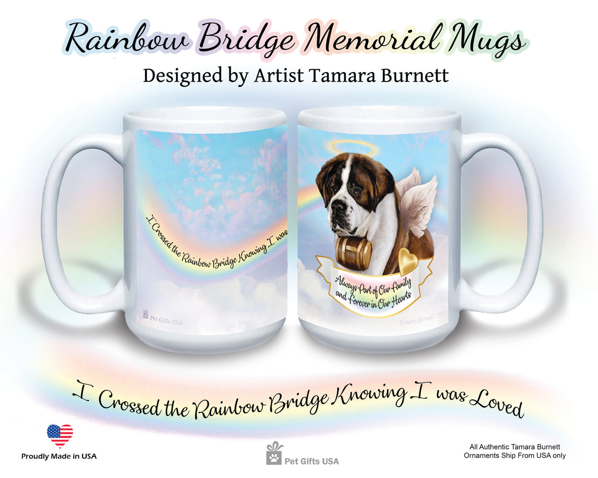 Saint Bernard Memorial Mug 15 oz