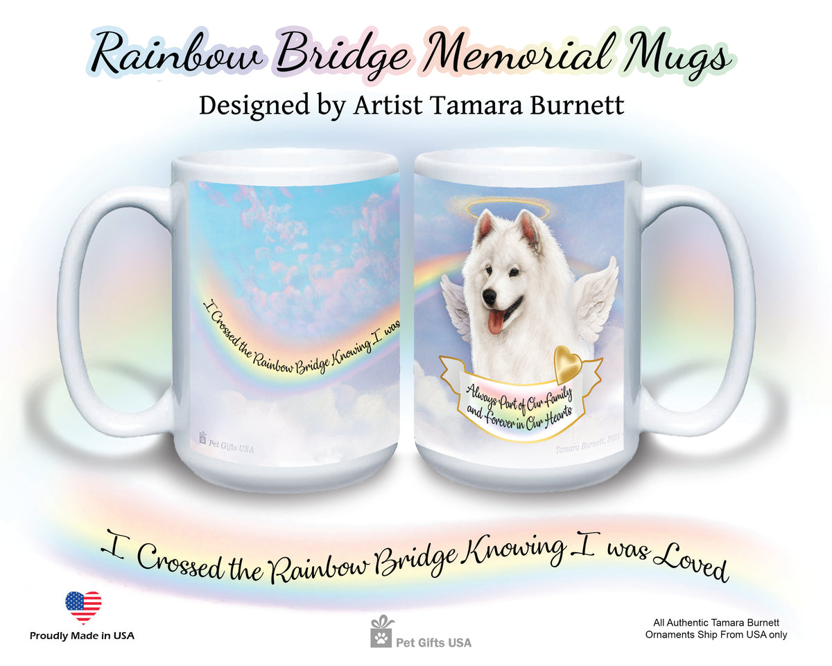 Samoyed Memorial Mug 15 oz