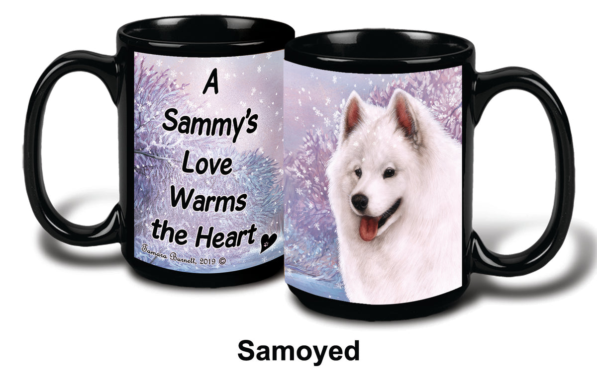 Samoyed Winter Mug 15 oz