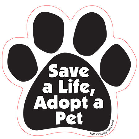 Rescue Paw Shaped Magnets