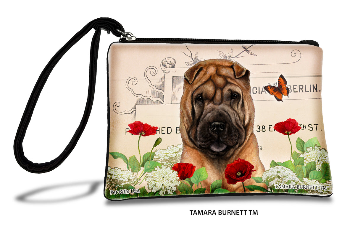 Shar Pei Fawn Zippees Pet Pouch
