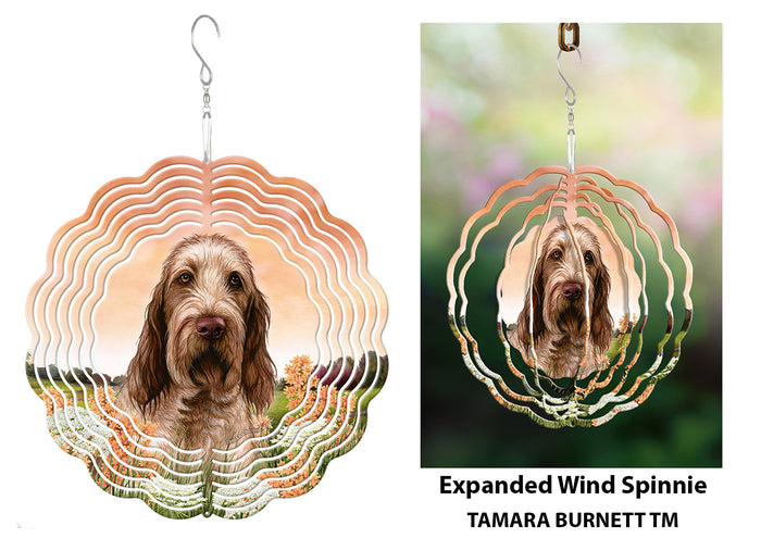 Spinone Italiano Brown Roan Wind Spinner