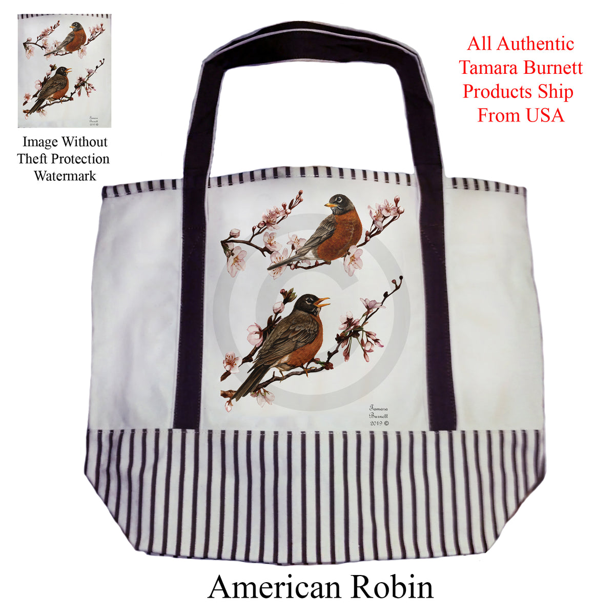 American Robin - Tote Bag