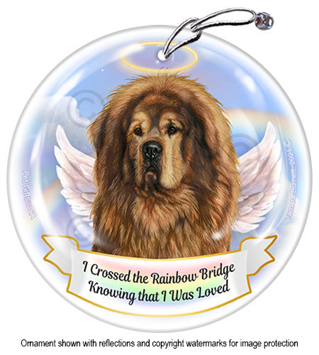 Tibetan Brown Rainbow Bridge Memorial Ornament