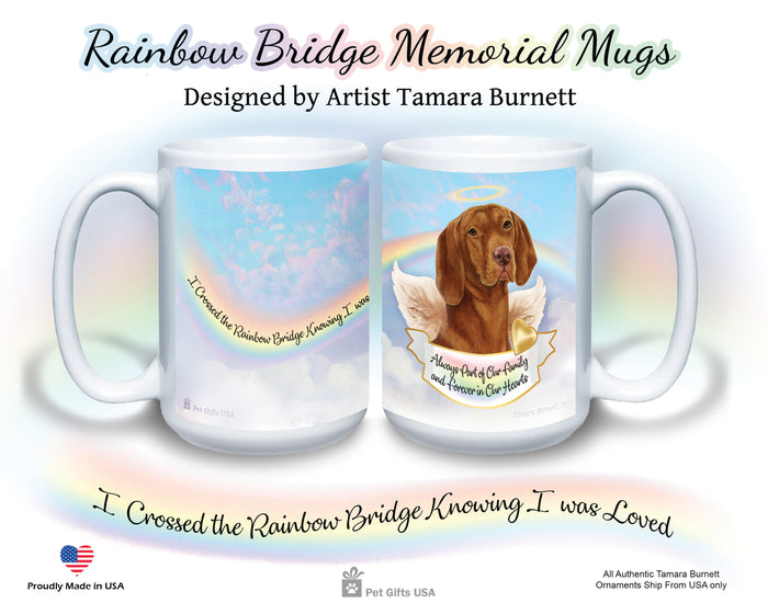 Vizsla Memorial Mug 15 oz