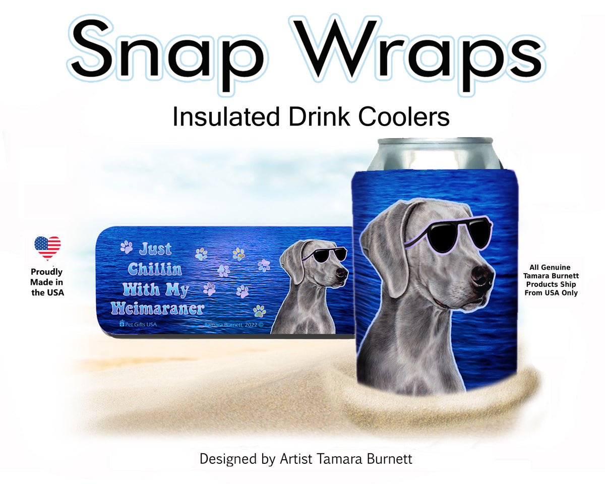 Weimaraner Snap Wrap Cozy