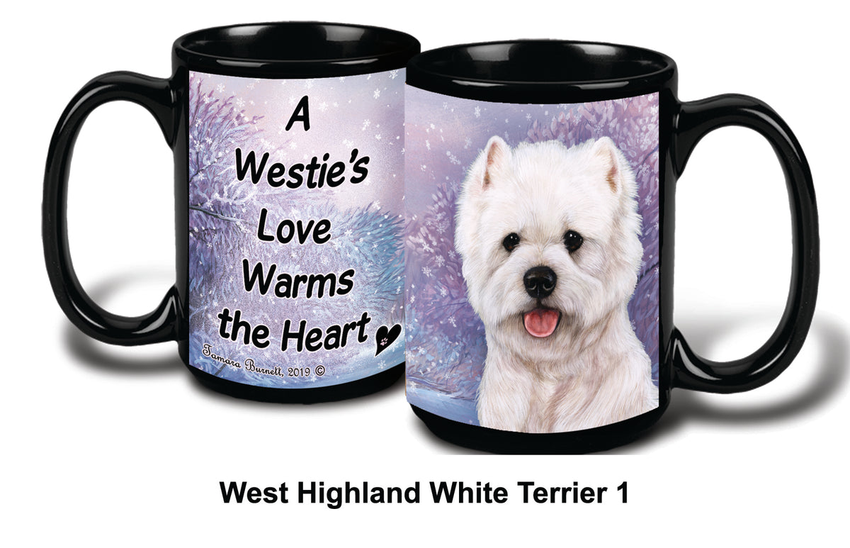 Westie Winter Mug 15 oz