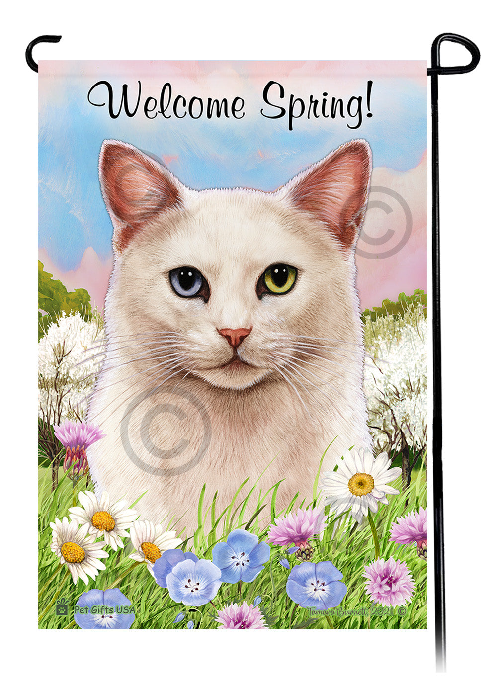 Welcome Spring Garden Flags