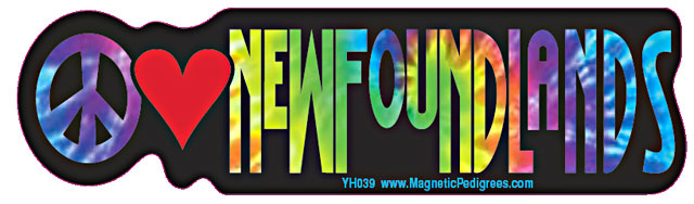 Newfoundland Yippie Hippie Bumper Sticker