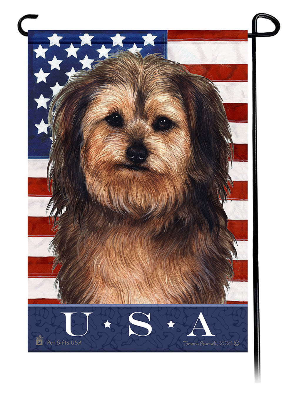 Yorkipoo True Blue - Garden Flag