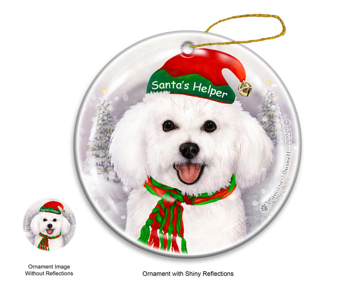 Santa's Helper Christmas Ornaments
