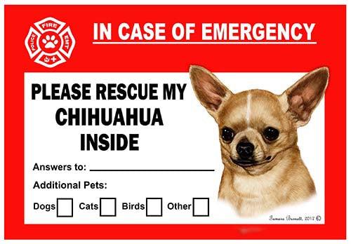 Pet Savers Emergency Window Clings