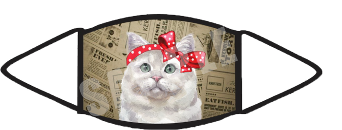 Pawies Pet Newspaper Face Masks