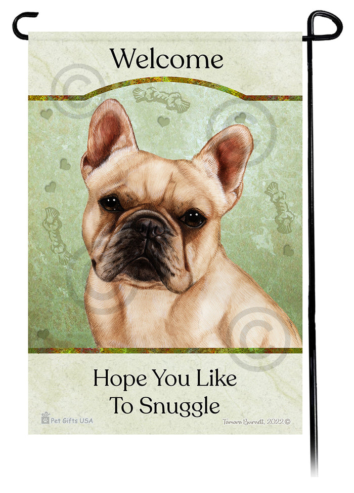 Hope You Like To Snuggle Garden Flags