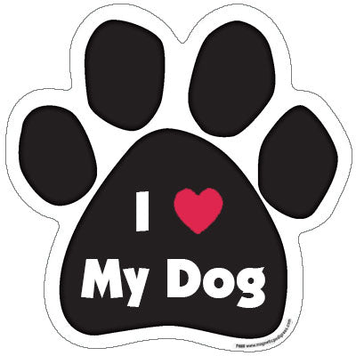 Dog Paw-Shaped Magnets