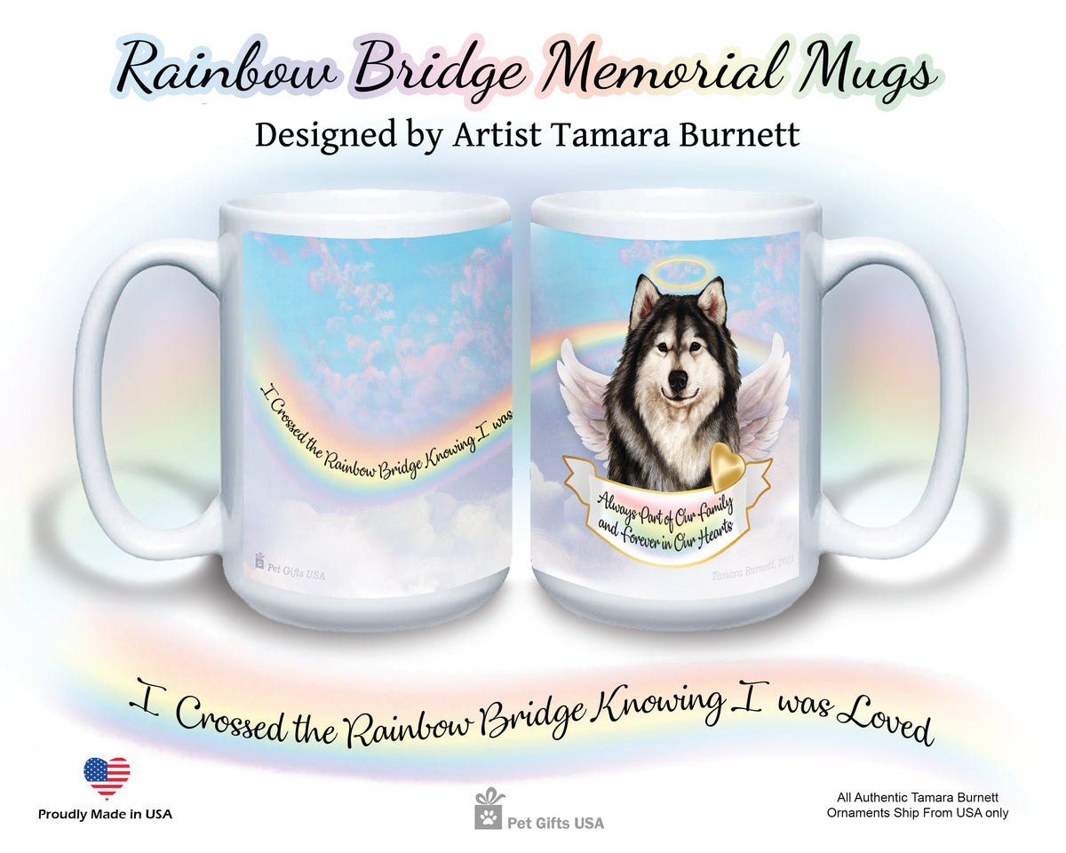 Alaskan Malamute Memorial Mug 15 oz
