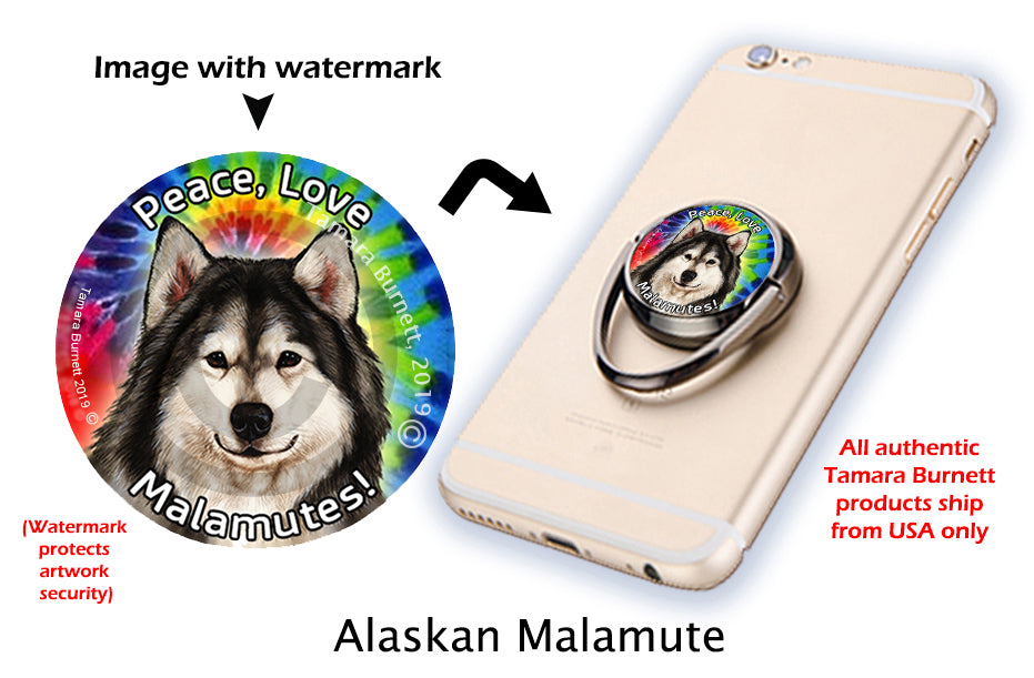 Alaskan Malamute Phone Stand