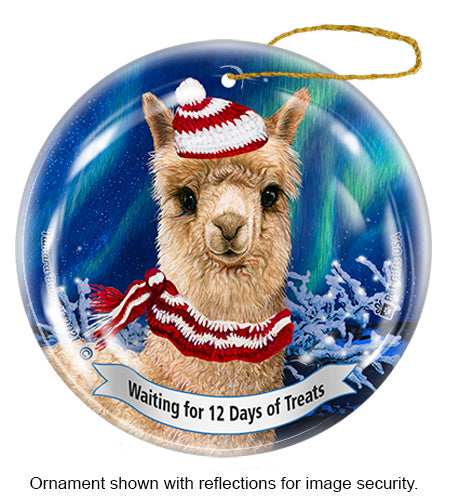Alpaca Fawn Ornament