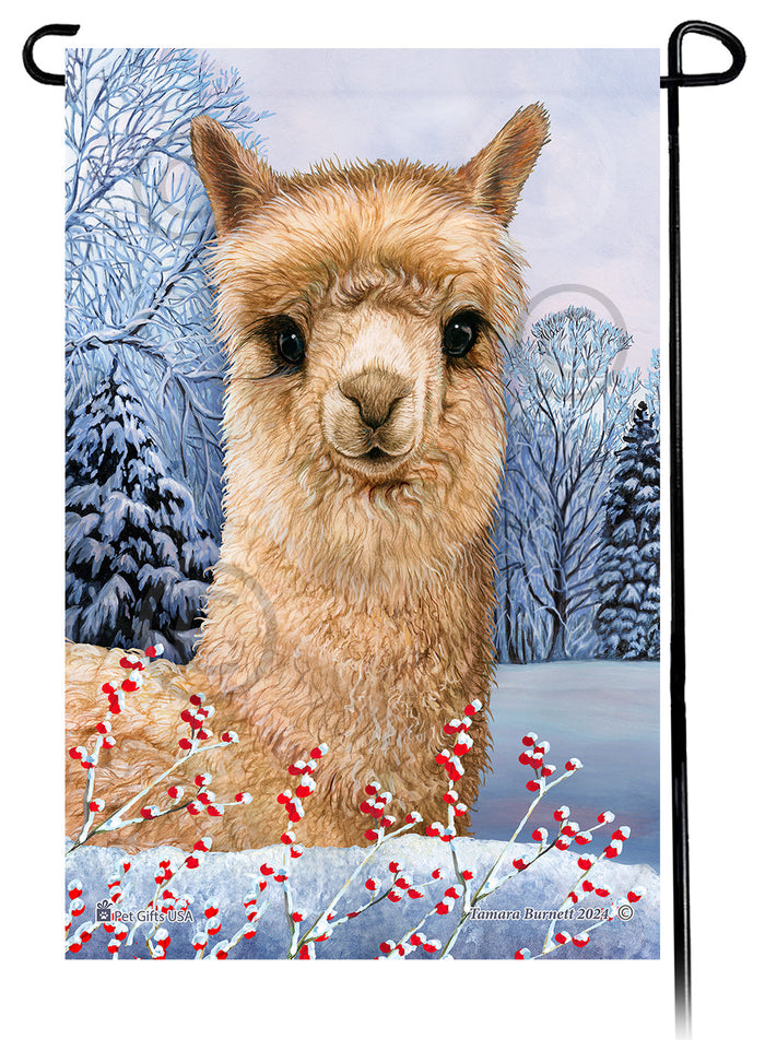  Winterberries Garden Flags