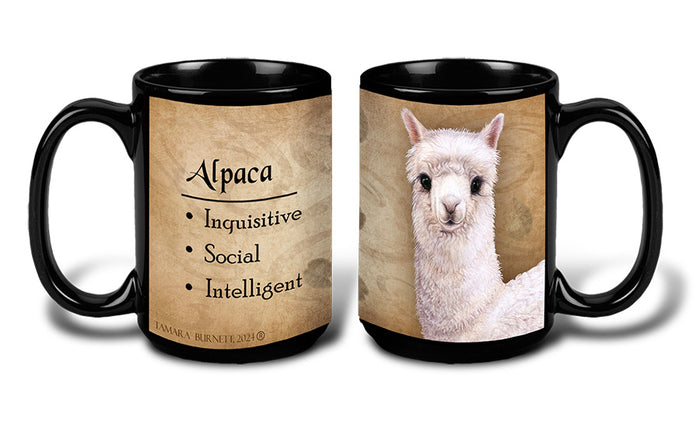 Alpaca White - My Faithful Friends Mug 15 oz