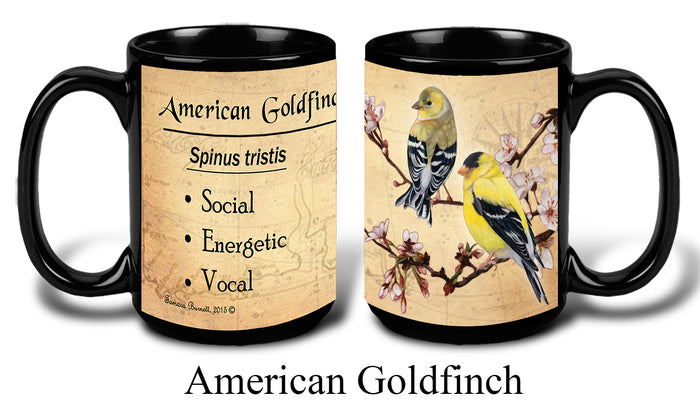 American Goldfinch - My Faithful Friends Mug 15 oz