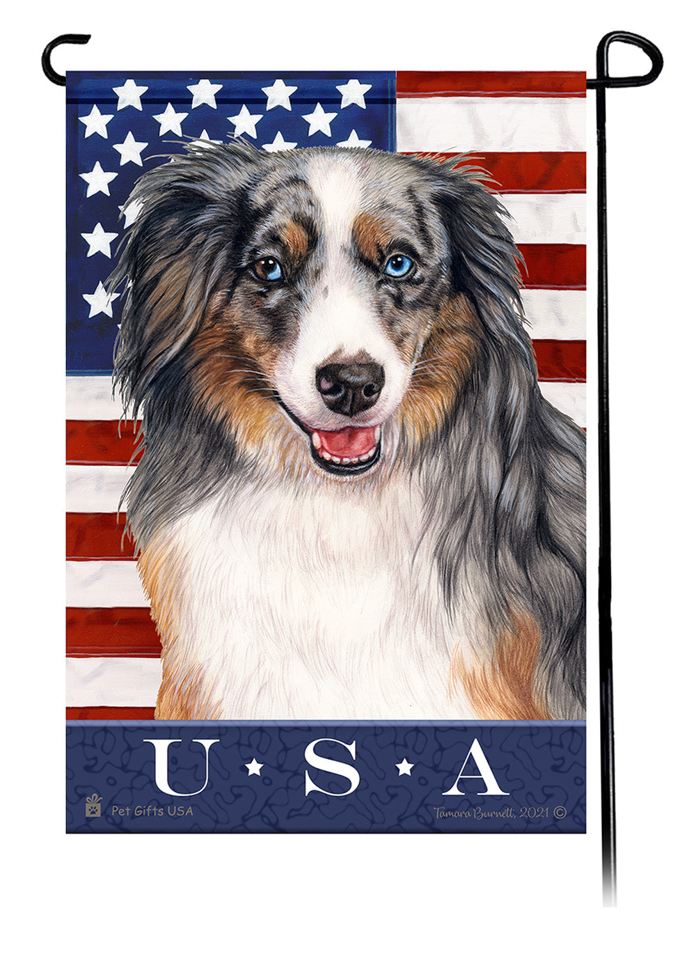Shepherd True Blue Garden Flags