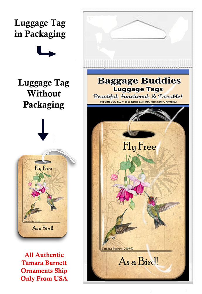 Anna's Hummingbird Baggage Buddies