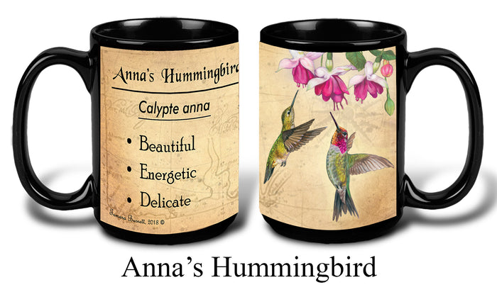 Anna's Hummingbird - My Faithful Friends Mug 15 oz