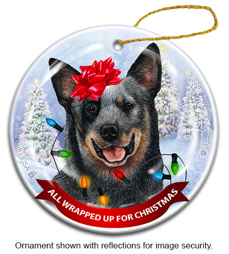 Australian Cattle Dog Blue Heeler Ornament