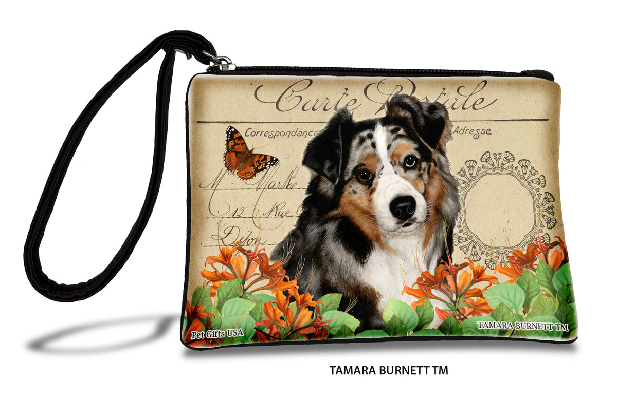 Australian Shepherd Blue Merle Zippees Pet Pouch