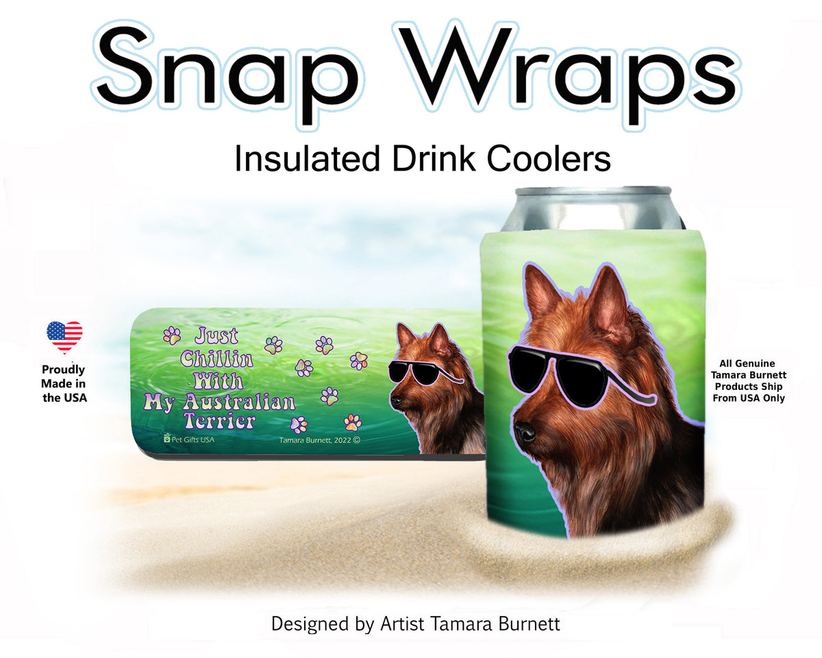 Australian Terrier Snap Wrap Cozy