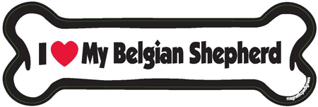 Belgian Shepherd Bone Shaped Magnets