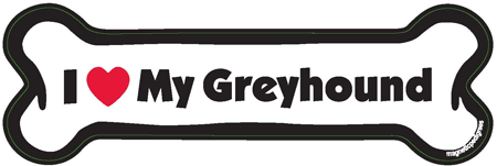 Greyhound Bone Shaped Magnets
