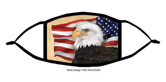 Bald Eagle Face Mask