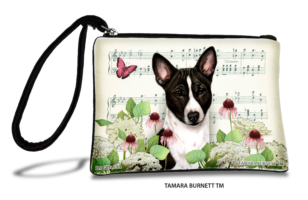 Basenji Black And White Zippees Pet Pouch
