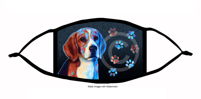 Beagle Face Mask