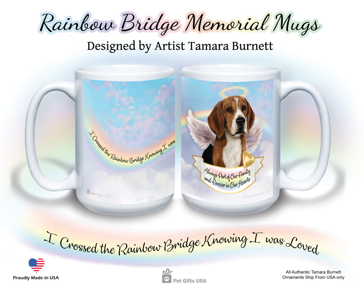 Beagle Memorial Mug 15 oz