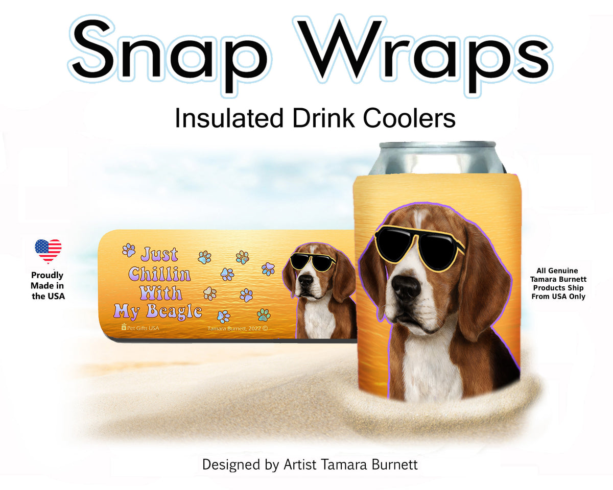 Beagle Snap Wrap Cozy