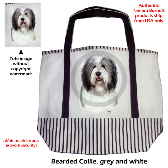 Bearded Collie - Tote Bag
