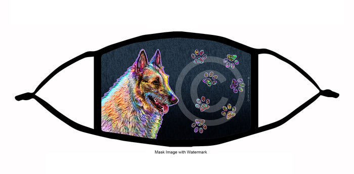 Belgian Laekenois Face Mask