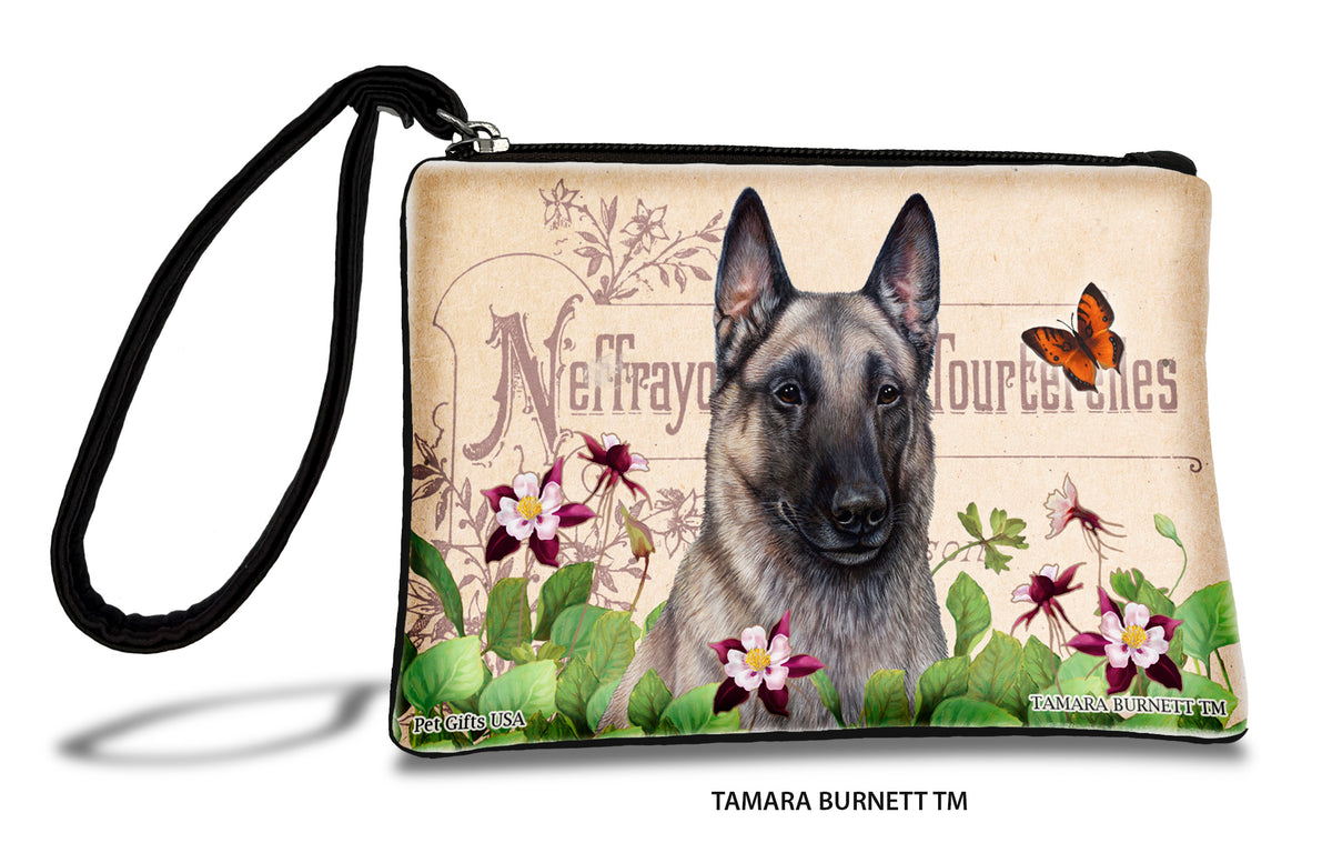 Belgian Malinois Grey Zippees Pet Pouch