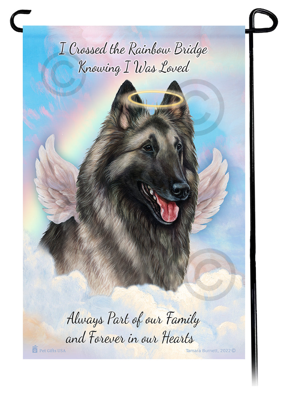 Belgian Tervuren Memorial - Garden Flag