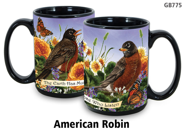 American Robin - Garden Party Fun Mug 15 oz