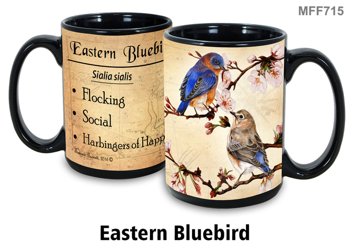 Eastern Bluebird - My Faithful Friends Mug 15 oz